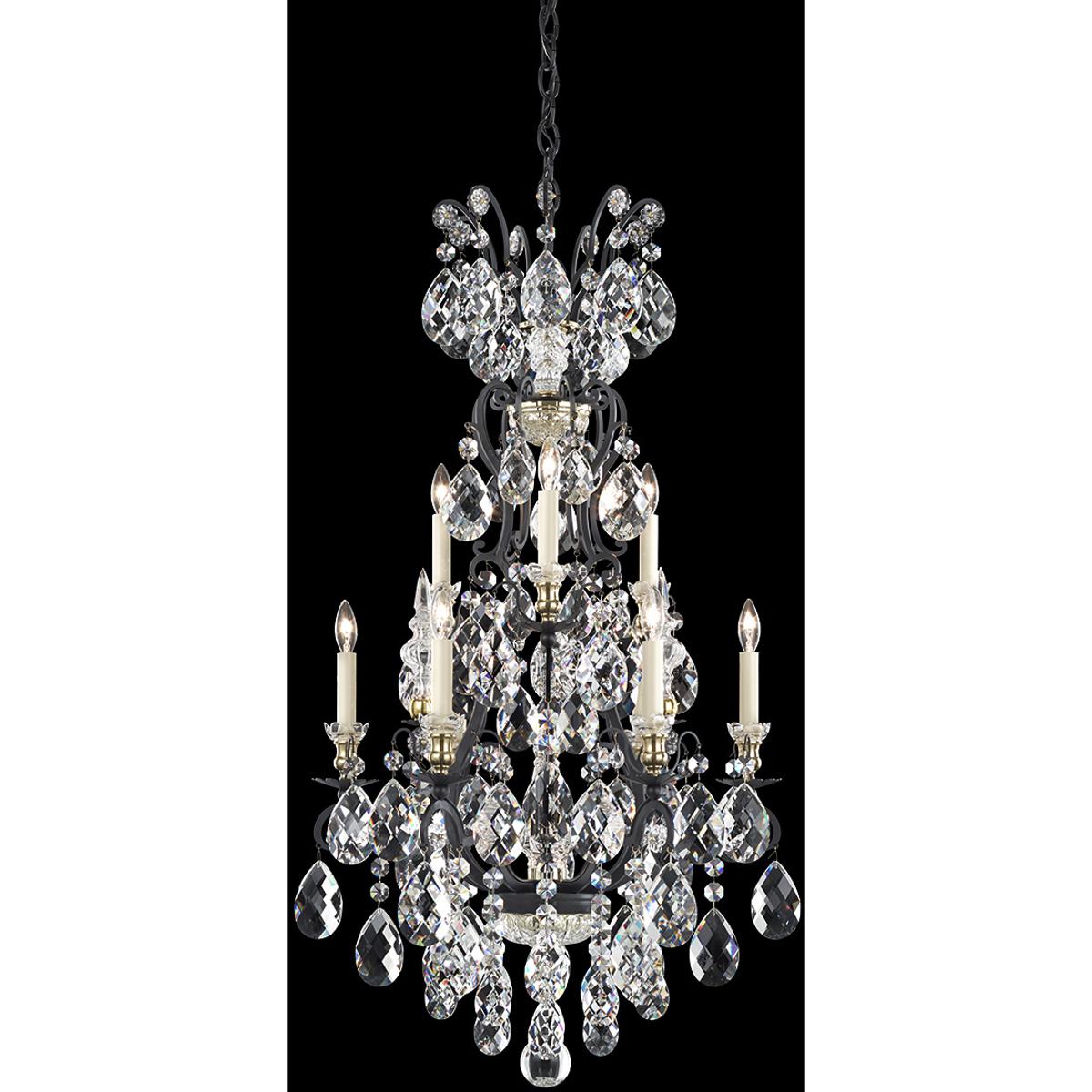 Schonbek 3780-22R Signature Legacy Renaissance 10 Light 21 inch Heirloom Gold Chandelier Ceiling Light in Radiance