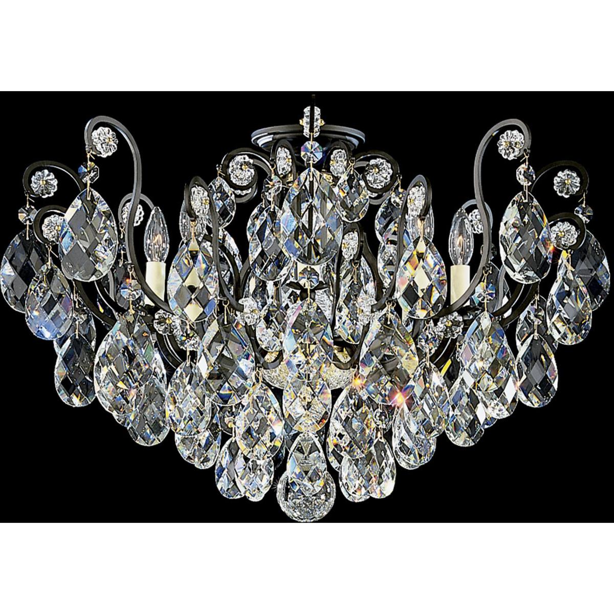 Schonbek 3785-26R Signature Legacy Renaissance 8 Light 26 inch French Gold Semi-Flush Mount Ceiling Light