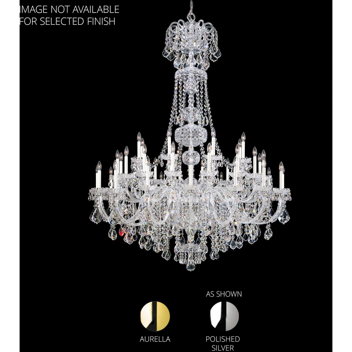 Schonbek 6861-211H Olde World 45 Light Aurelia Chandelier Ceiling Light in Heritage