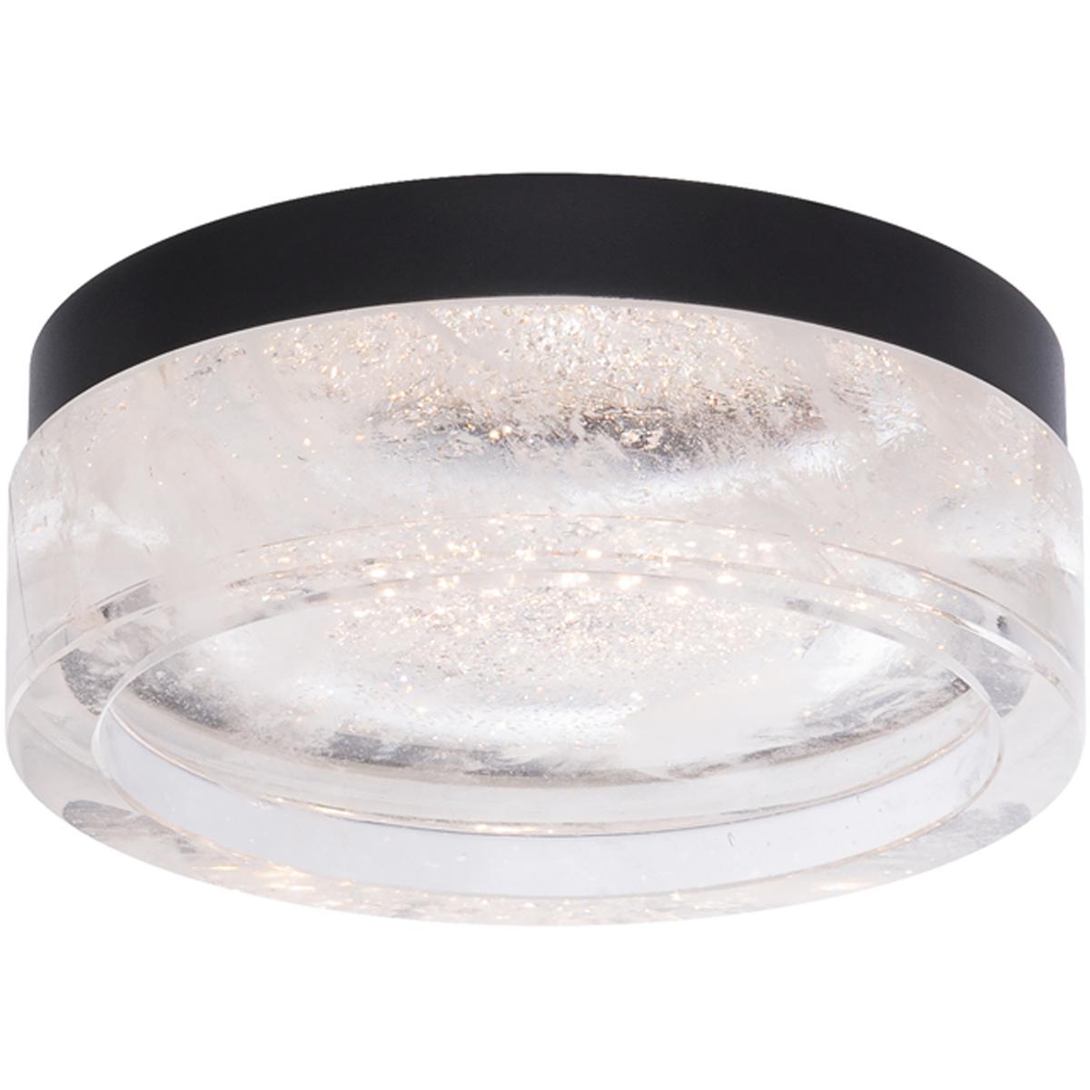 Schonbek BFM61208BK Beyond Melange LED 8 inch Black Flush Mount Ceiling Light Beyond