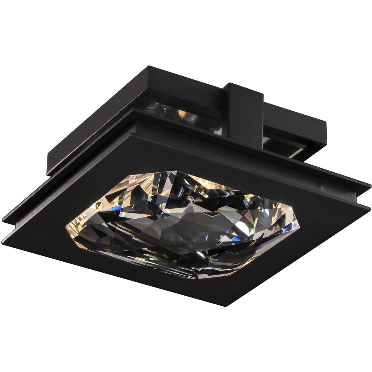 Schonbek BFM75210BK Beyond Enchante LED 10 inch Black SemiFlush Mount Ceiling Light Beyond
