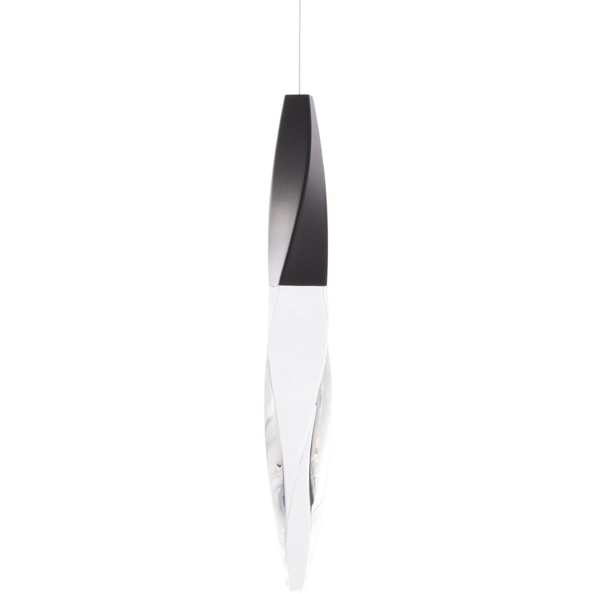 Schonbek BPD13218BK Beyond Kindjal LED 59 inch Black Mini Pendant Ceiling Light Beyond
