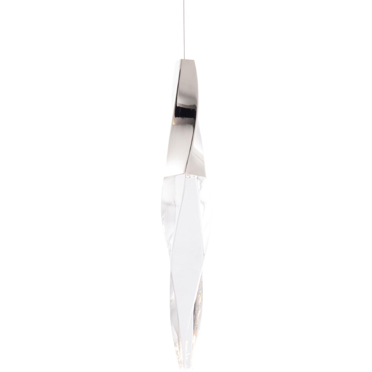 Schonbek BPD13218PN Beyond Kindjal LED 59 inch Polished Nickel Mini Pendant Ceiling Light Beyond