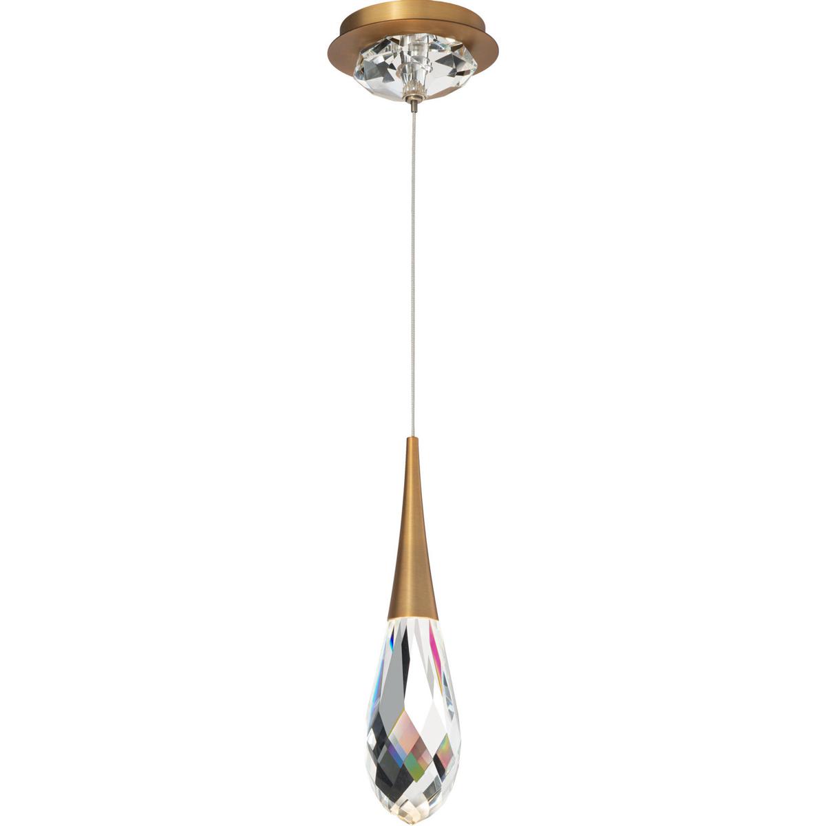 Schonbek BPD21213AB Beyond Hibiscus LED 59 inch Aged Brass Pendant Ceiling Light Beyond