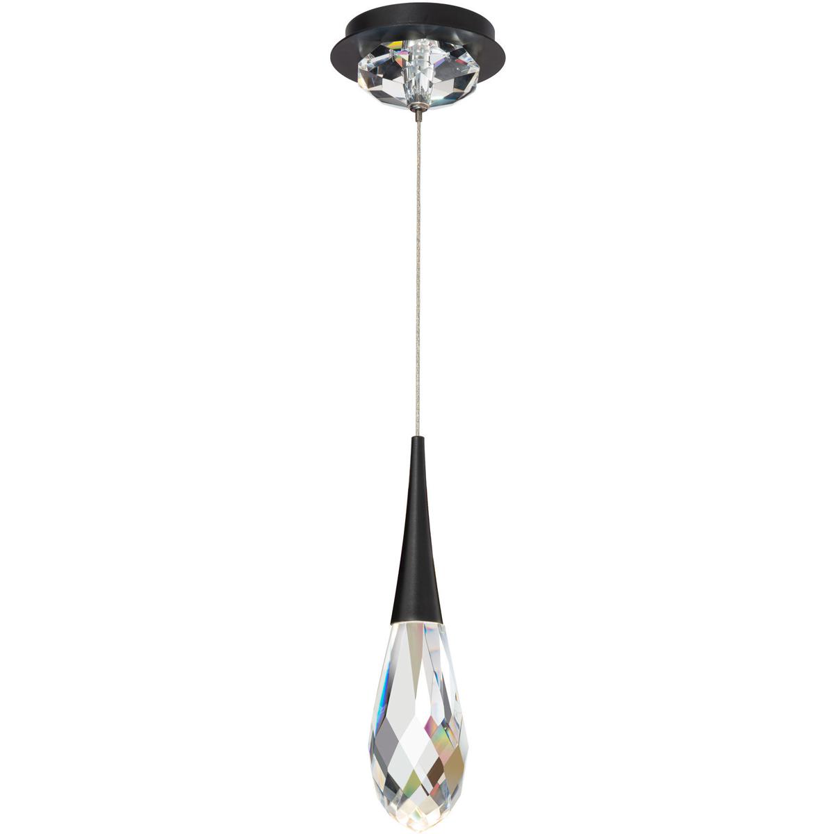 Schonbek BPD21213BK Beyond Hibiscus LED 59 inch Black Pendant Ceiling Light Beyond