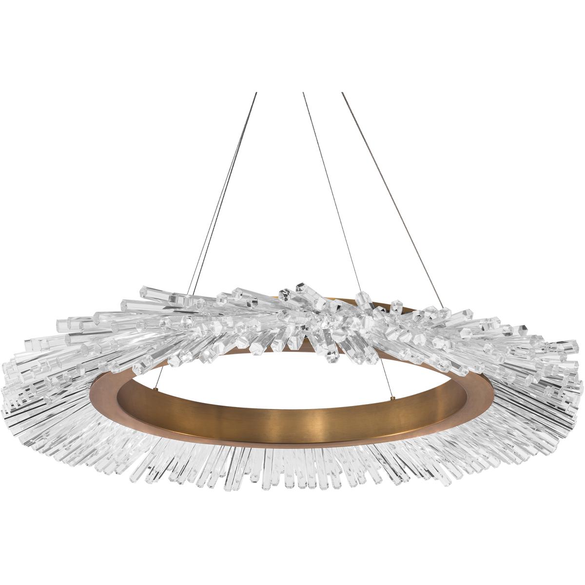 Schonbek BPD46237AB Beyond Benediction LED 37 inch Aged Brass Chandelier Ceiling Light Beyond