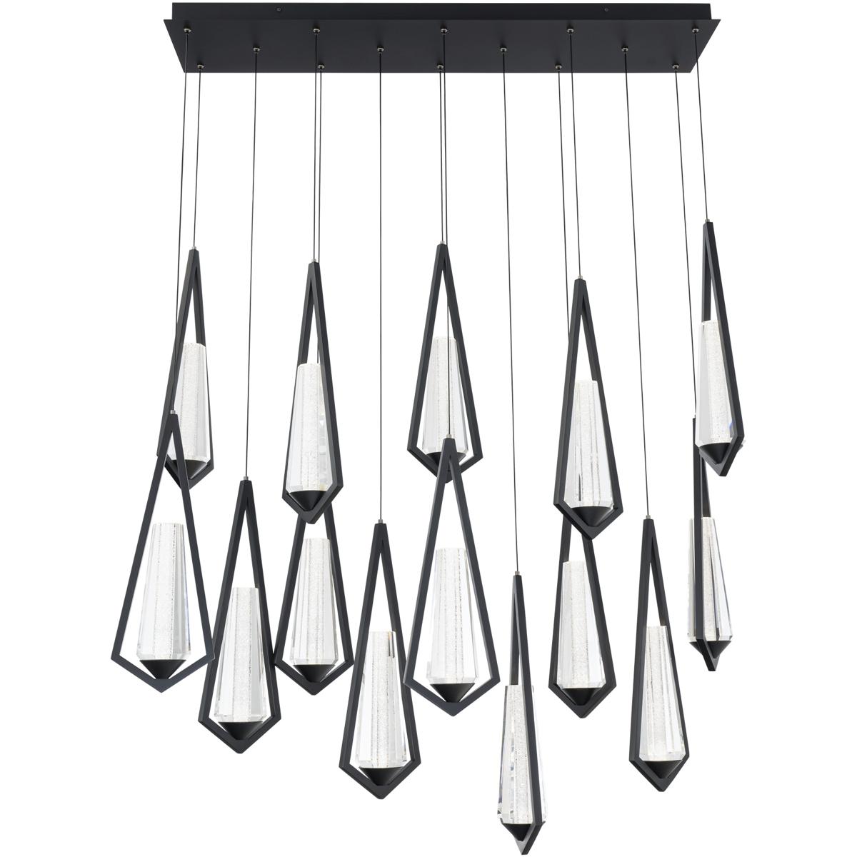 Schonbek BPD66214L-BK Beyond Devotion LED 9.5 inch Black Multi-Light Pendant Ceiling Light