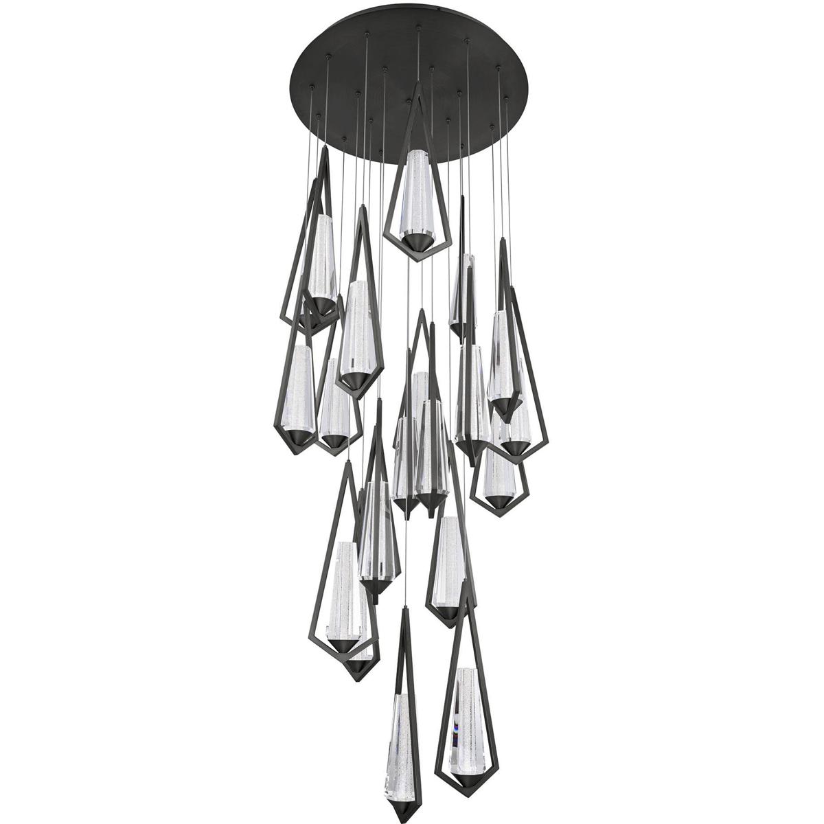 Schonbek BPD66221-BK Beyond Devotion LED 26 inch Black Multi-Light Pendant Ceiling Light