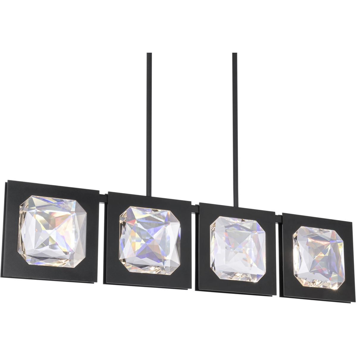 Schonbek BPD75243BK Beyond Enchante LED 43 inch Black Linear Pendant Ceiling Light Beyond