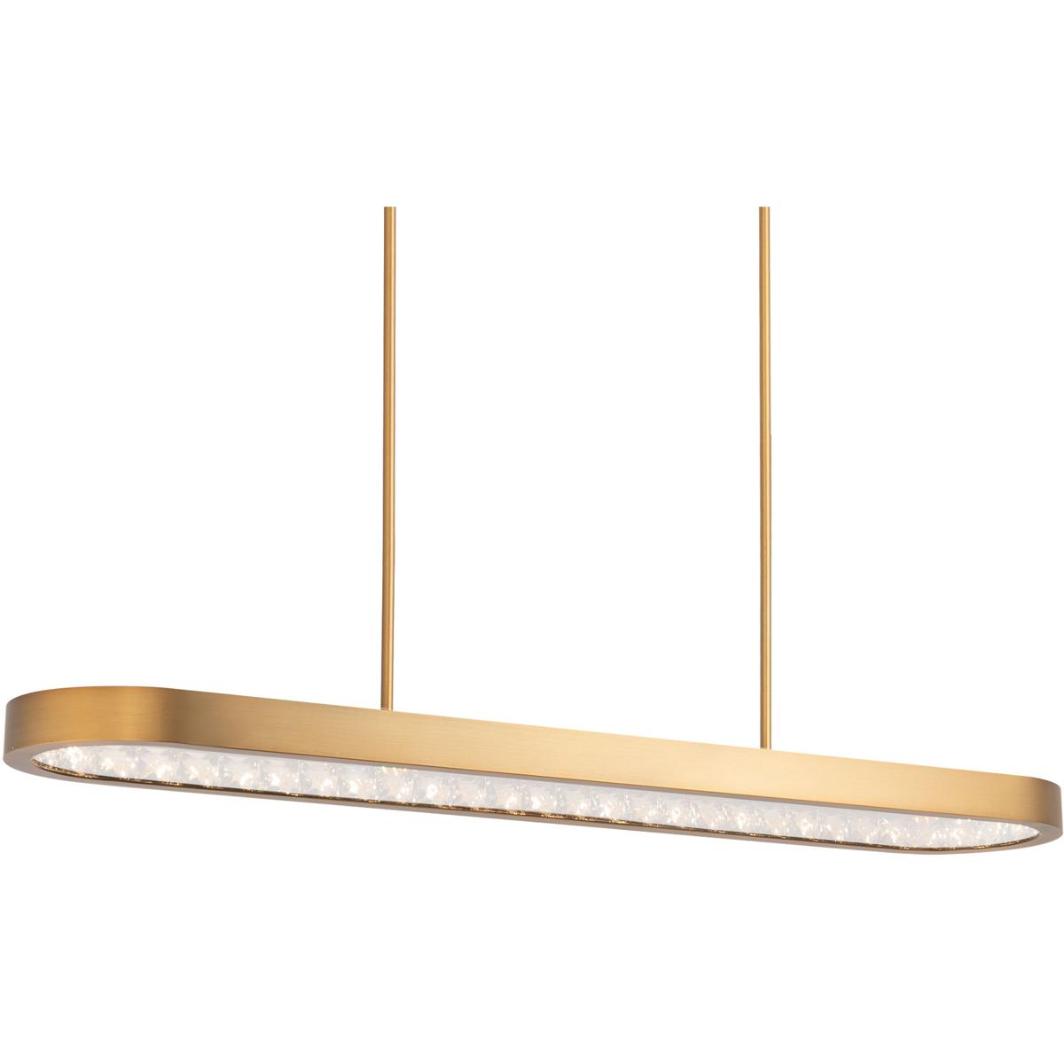 Schonbek BPD83247AB Beyond Marquis LED 465 inch Aged Brass Linear Pendant Ceiling Light Beyond