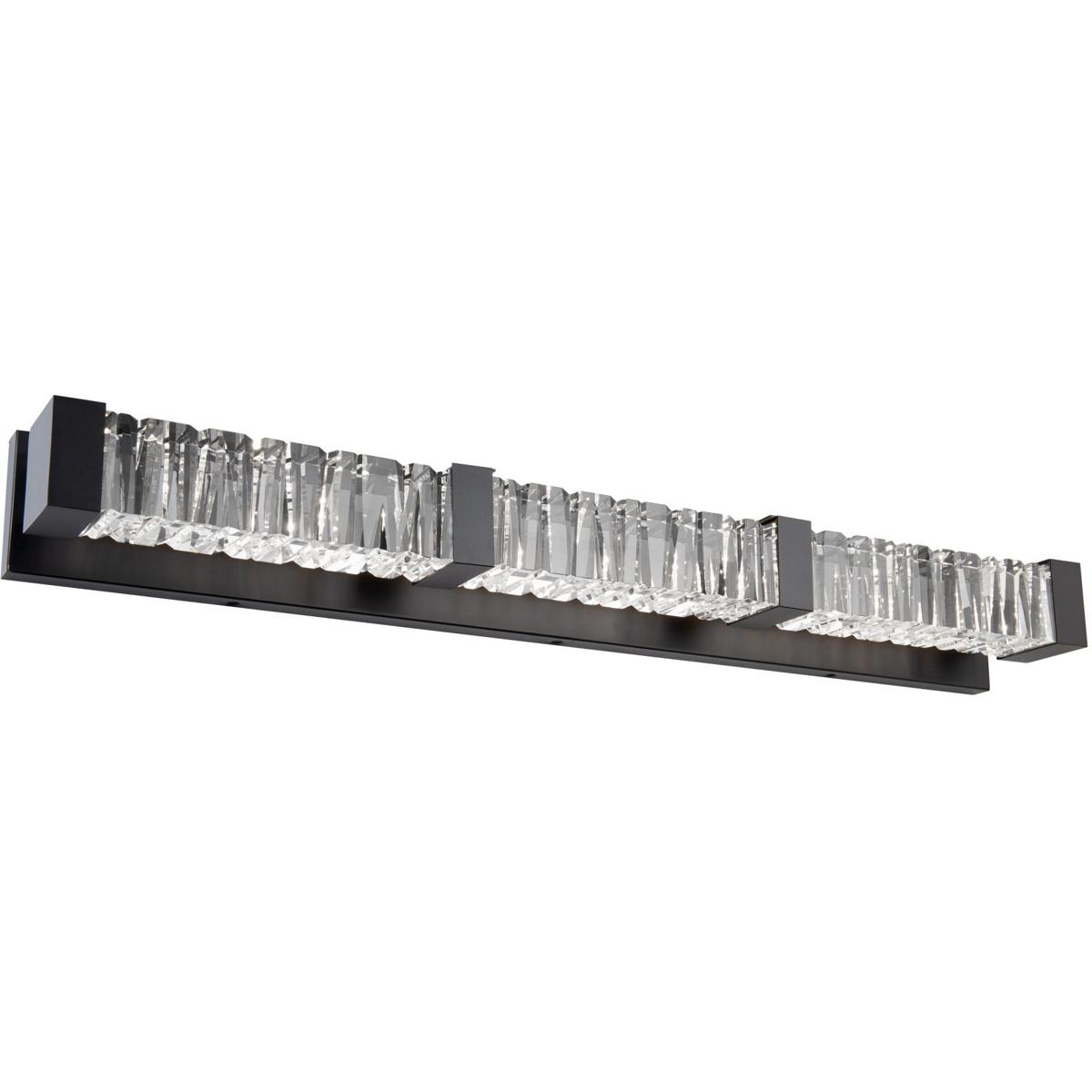 Schonbek BWS11238BK Beyond Guild LED 38 inch Black Bath Vanity  Wall Light Beyond