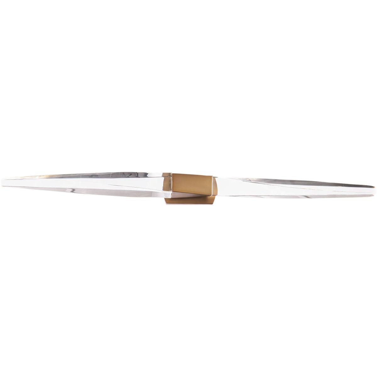 Schonbek BWS13237AB Beyond Kindjal LED 37 inch Aged Brass Bath Vanity  Wall Light Beyond