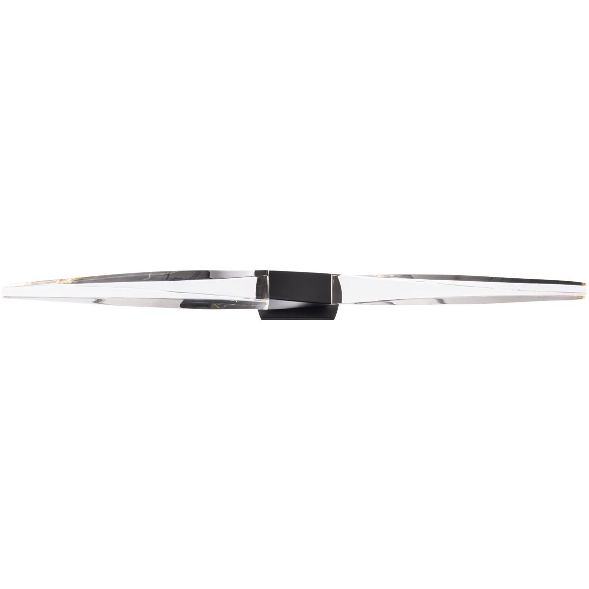 Schonbek BWS13237BK Beyond Kindjal LED 37 inch Black Bath Vanity  Wall Light Beyond