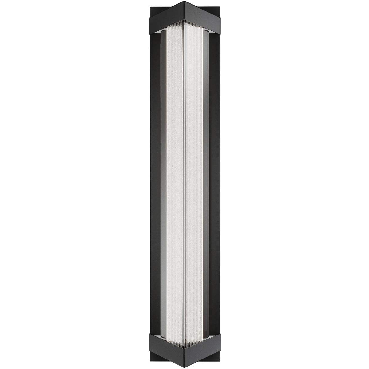 Schonbek BWSW20624-BK Beyond Bertram LED 24 inch Black Outdoor Wall Light