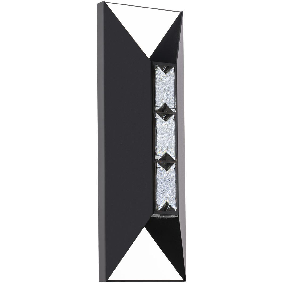 Schonbek BWSW54318BK Beyond Vida LED 181 inch Black Outdoor Wall Light Beyond