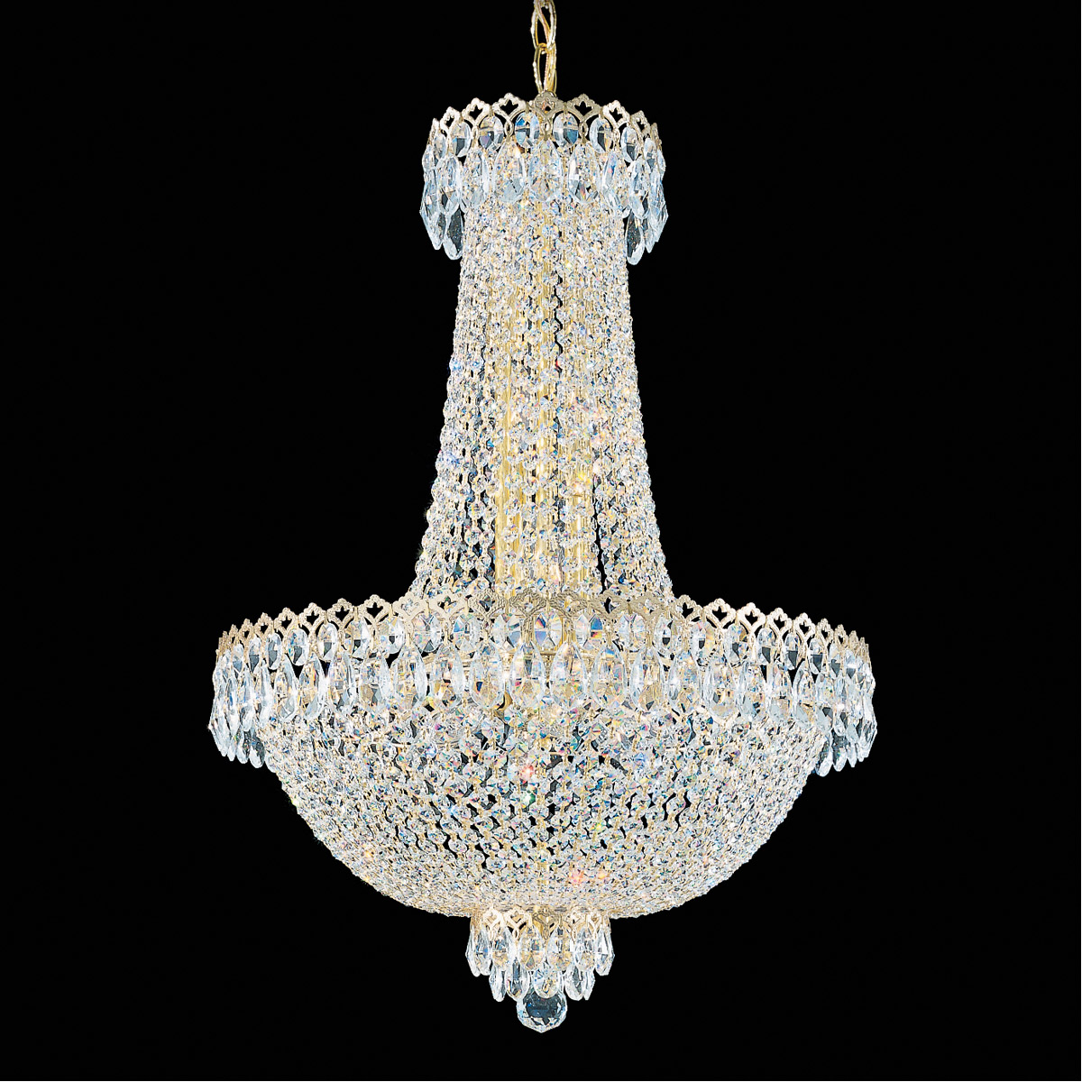 Schonbek 2622-211O Camelot 12 Light Aurelia Chandelier Ceiling Light in Optic