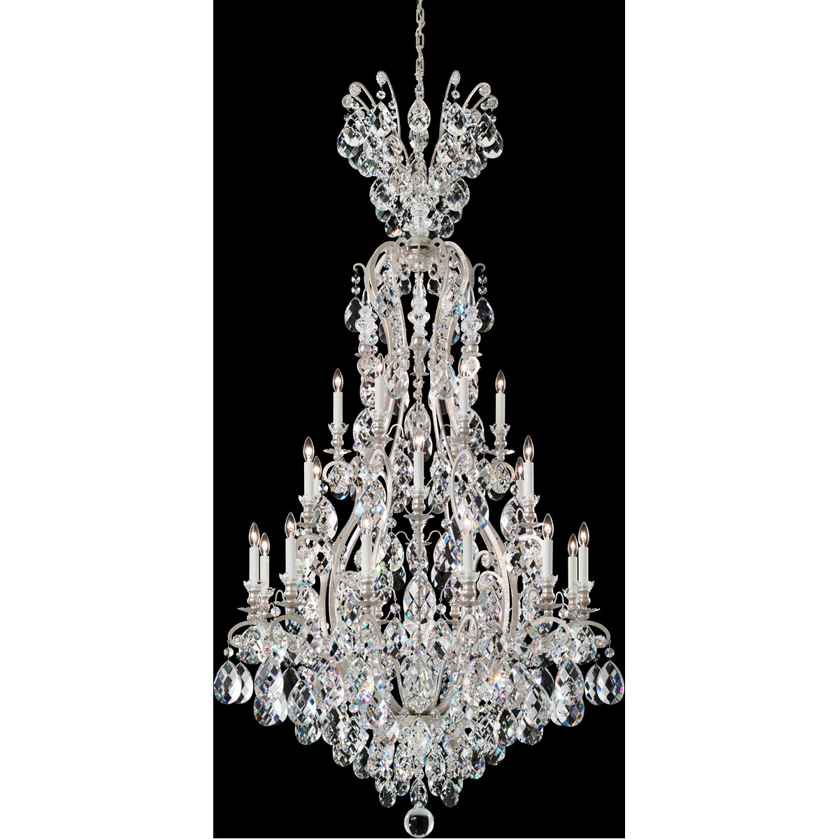 Schonbek 3783-26 Renaissance 25 Light 36 inch French Gold Chandelier Ceiling Light in Heritage