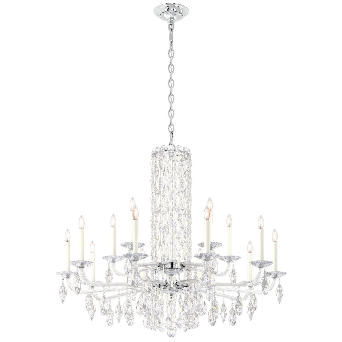 Schonbek RS8315N-06H Siena 15 Light 41 inch White Chandelier Ceiling Light in Heritage
