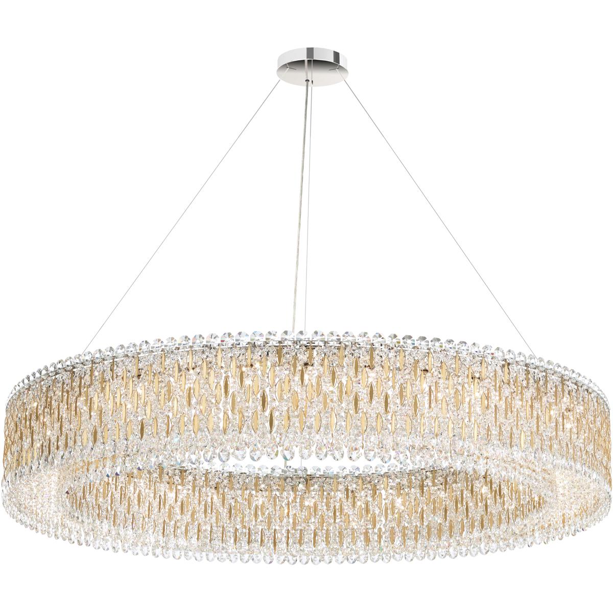 Schonbek RS8351N-22R Sarella 32 Light Heirloom Gold Pendant Ceiling Light in Radiance