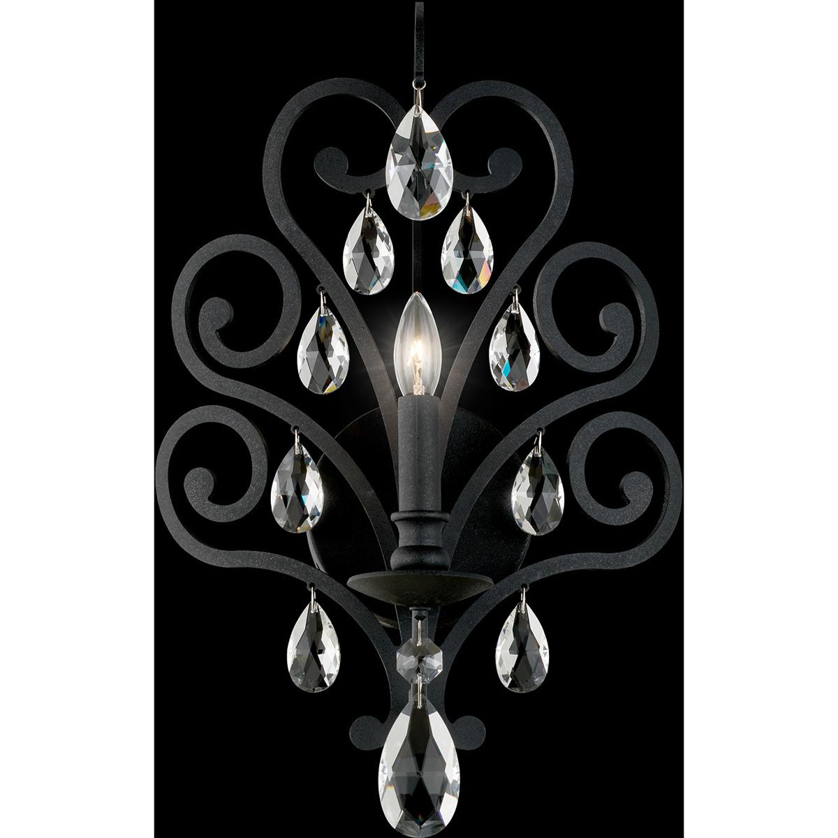 Schonbek S99601-711R Signature Conclave 1 Light 12 inch White Gold Wall Sconce Wall Light