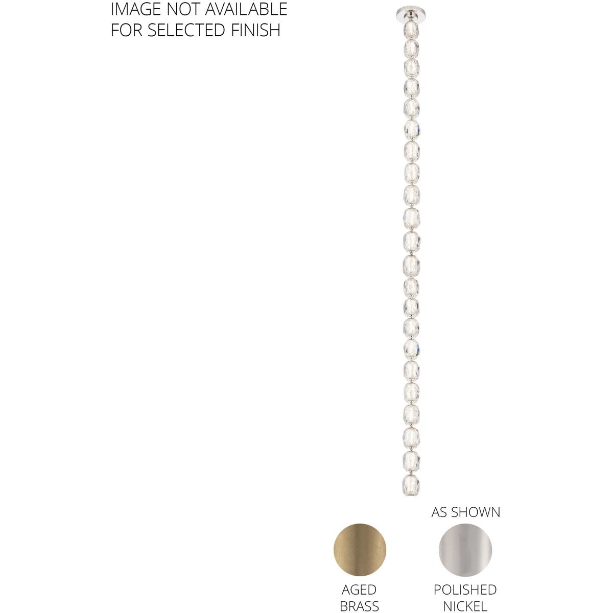Schonbek SJ4322RE-700R Forever Seduction LED 80.5 inch Aged Brass Modular Pendant Ceiling Light, Remote Driver