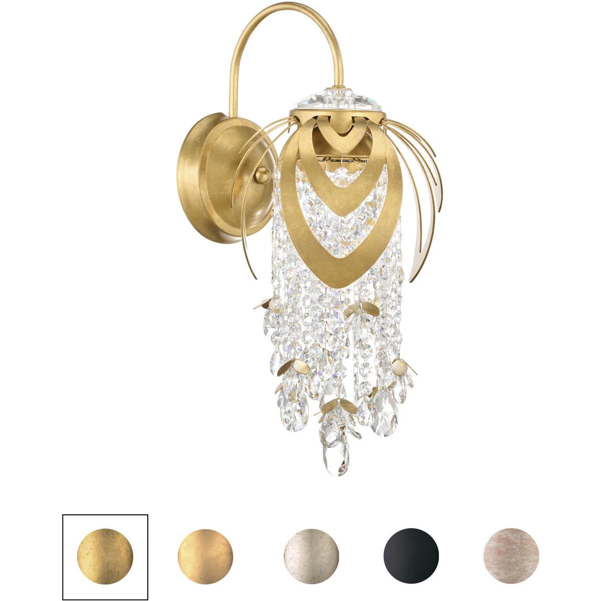 Schonbek SJ62508-26R Forever Starfall LED 10.63 inch French Gold Wall Sconce Wall Light