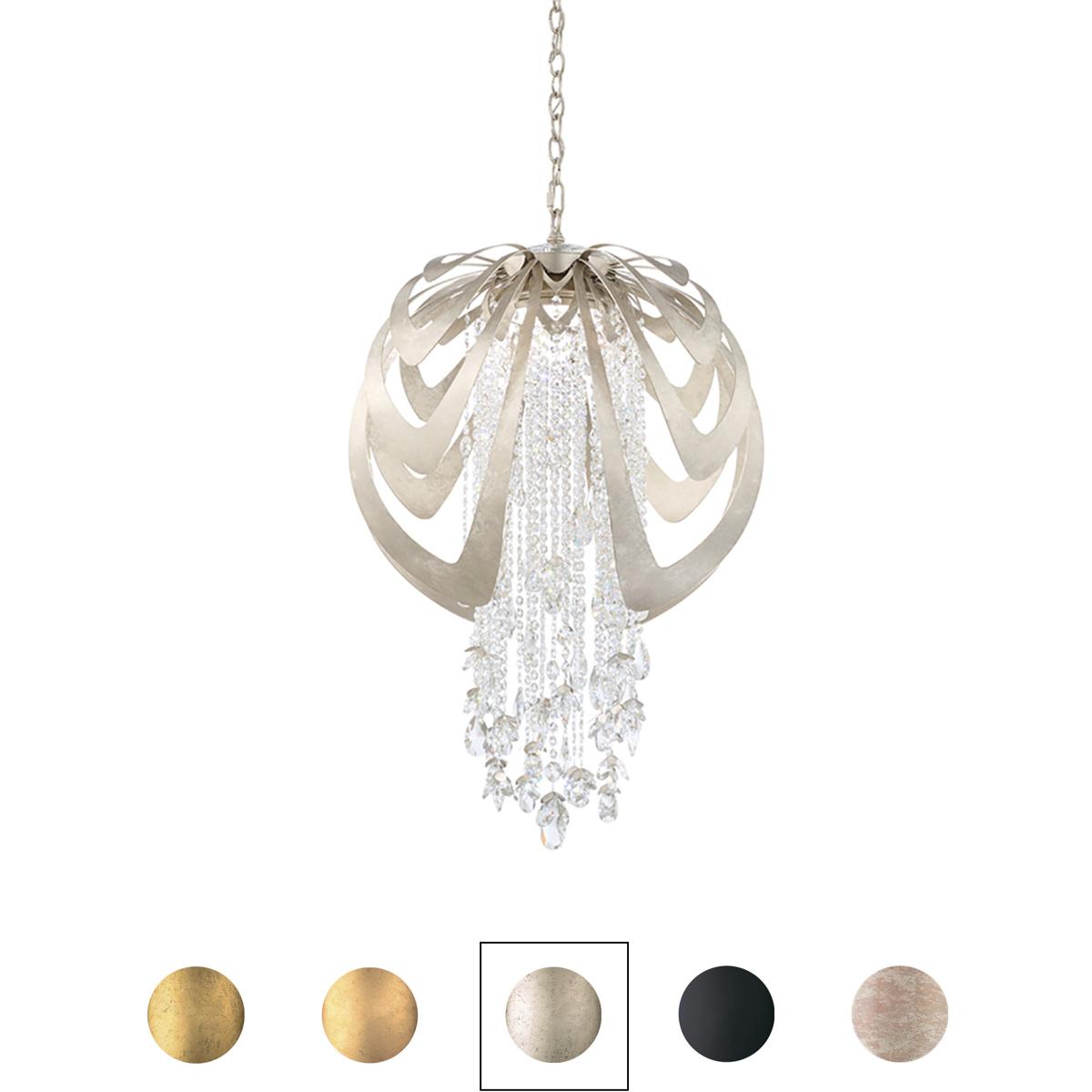 Schonbek SJ62522-22R Forever Starfall LED 22 inch Heirloom Gold Pendant Ceiling Light