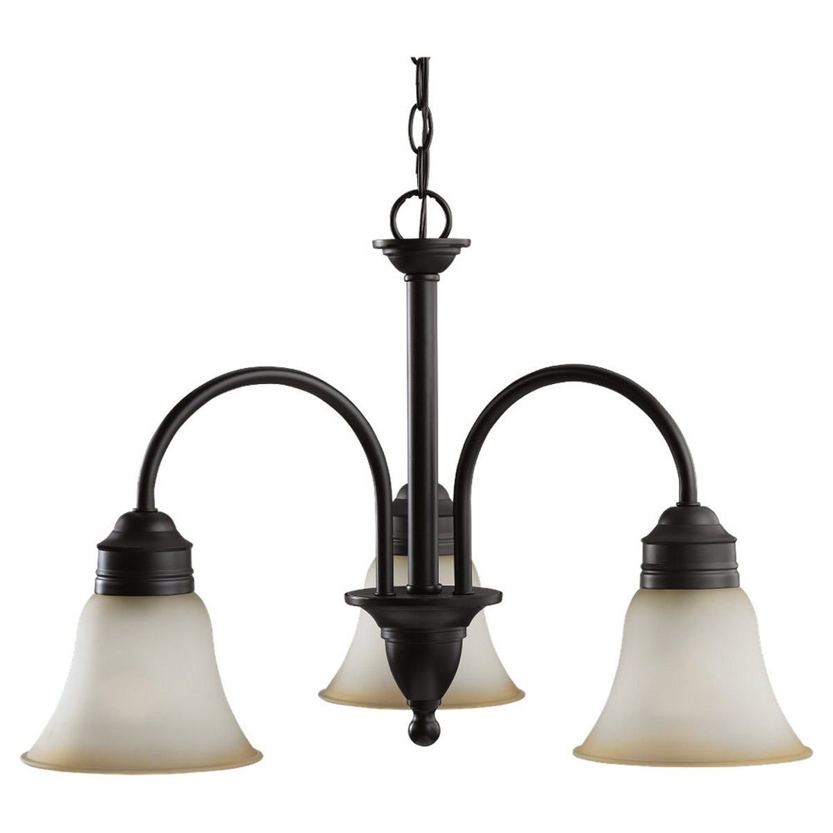 Sea Gull Lighting Gladstone 3 Light Chandelier in Forged Iron 31850-185