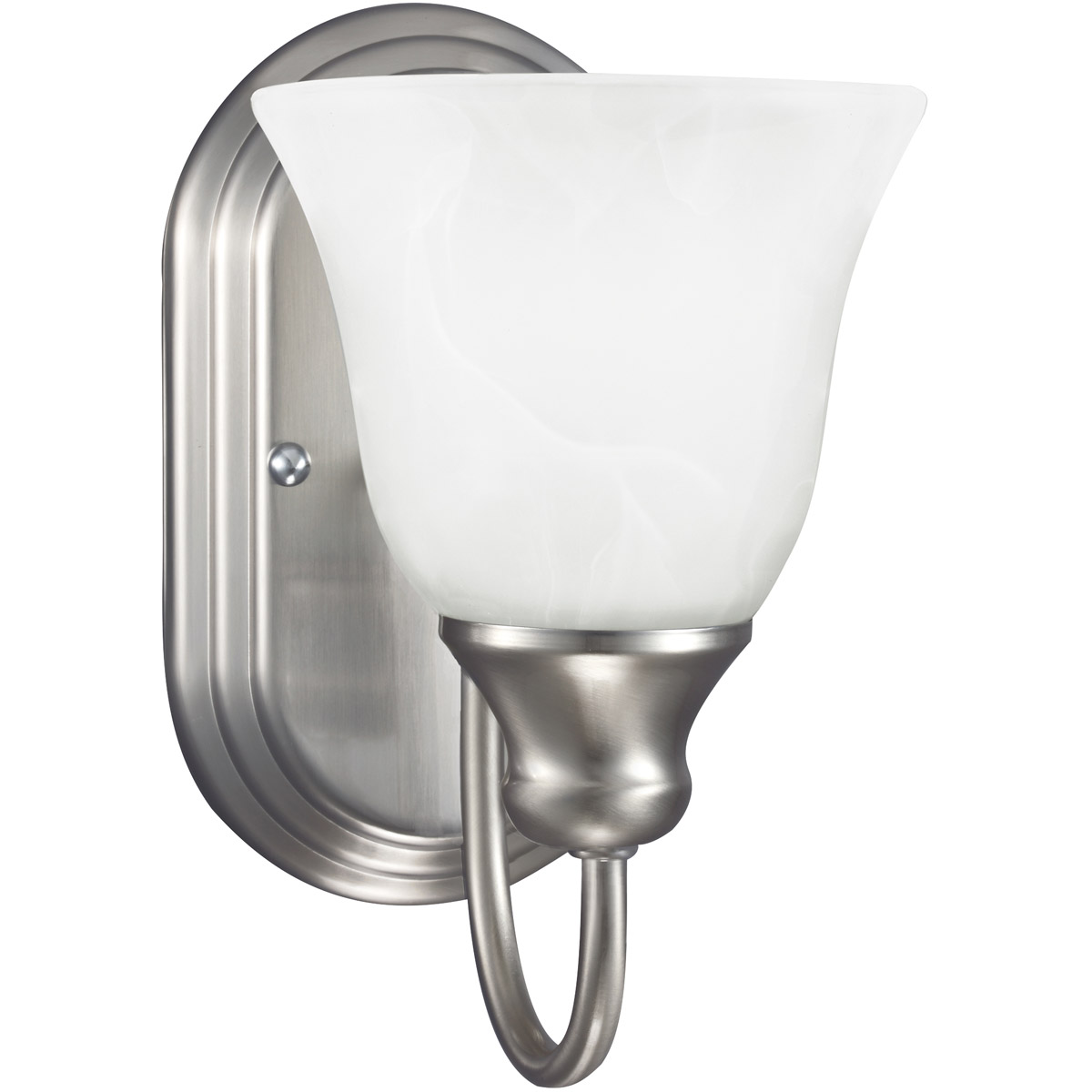 Sea Gull 41939-962 Windgate 1 Light 6 inch Brushed Nickel Wall Sconce Wall Light