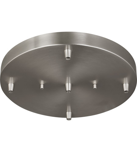 Sea Gull 7449405-962 Towner Brushed Nickel Pendant Cluster Canopy, 5-Port