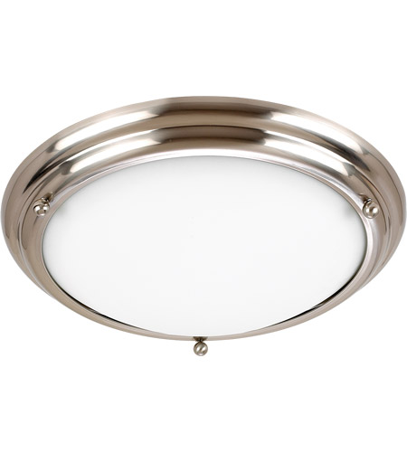 Sea Gull 7913091S-98 Centra 18 inch Brushed Stainless Flush Mount Ceiling Light