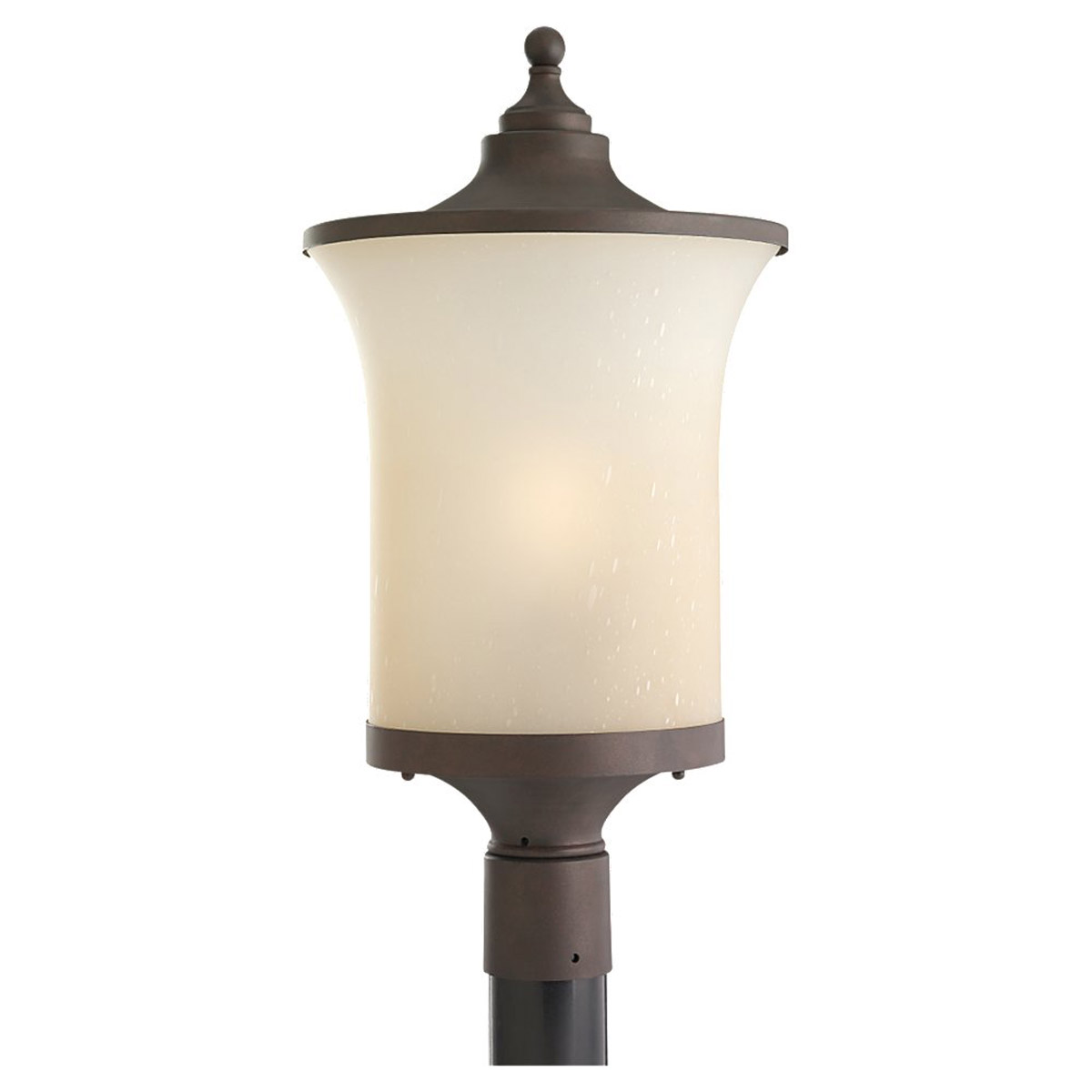 Sea Gull Lighting Del Prato Outdoor Post Lantern in Chestnut Bronze 82122BL-820