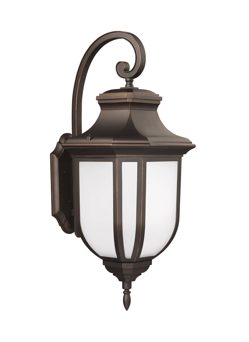 Sea Gull 8836391S-71 Childress LED 36 inch Antique Bronze Outdoor Wall Lantern