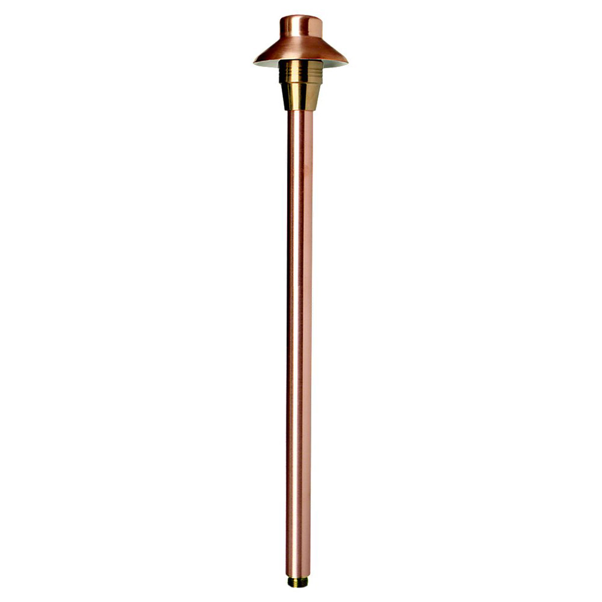 Sea Gull Lighting Cypress-Unique 1 Light Landscape Path Light in Weathered Brass 91166-148
