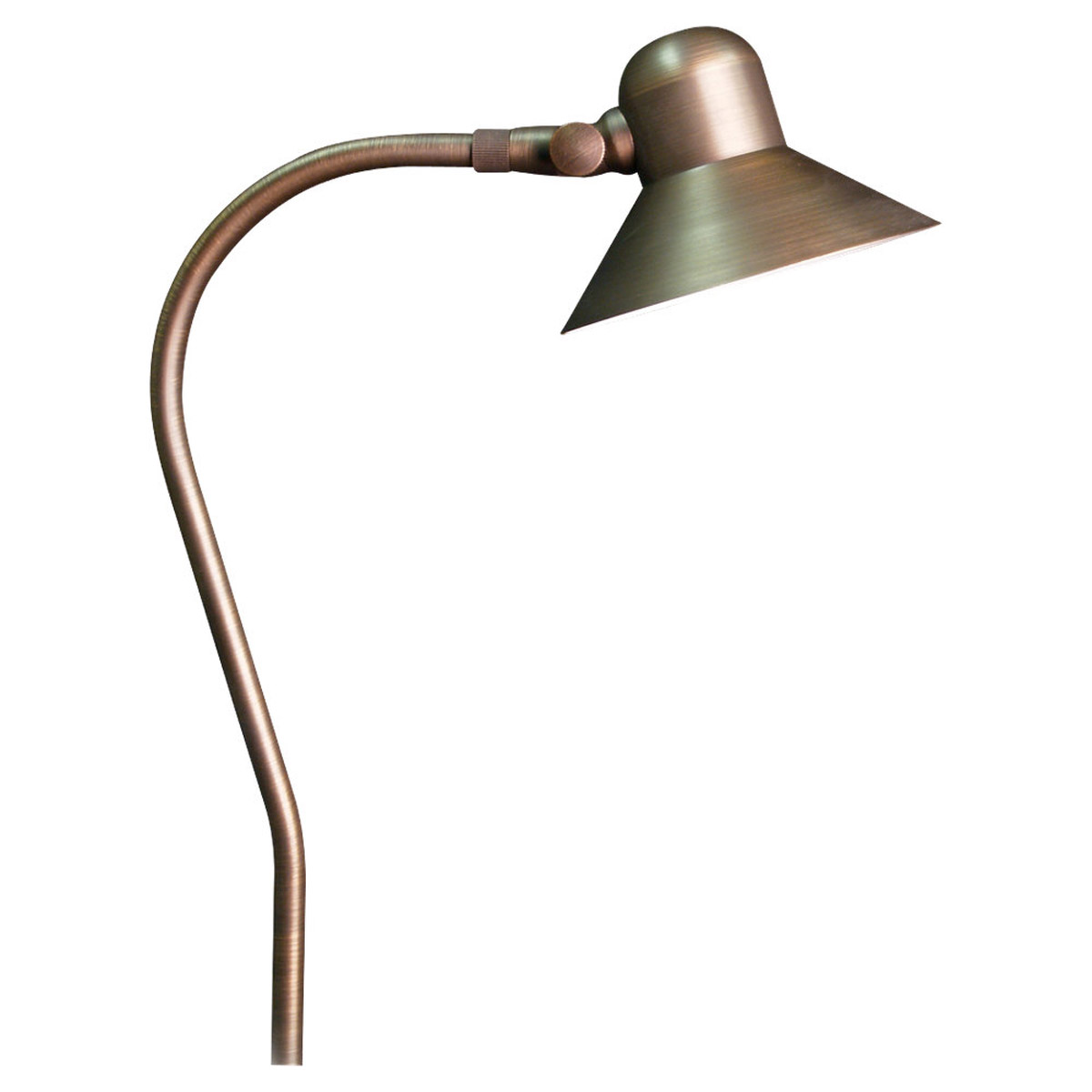 Sea Gull Lighting Imperial 1 Light Landscape Path Light in Weathered Brass 91222-147