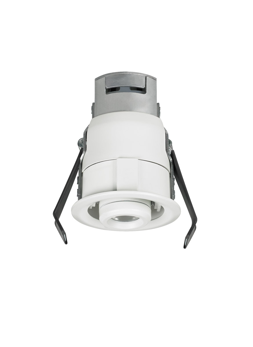 Sea Gull 95517S-15 Lucarne Niche LED White Gimbal Round Down Light, 24V 3000K
