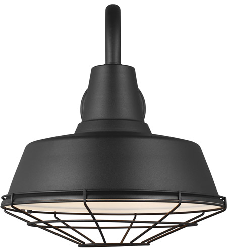 Sea Gull 97374-12 Barn Light Black Cage 