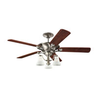 Sea Gull 15170B-965 Somerton 56 inch Antique Brushed Nickel Ceiling Fan in Satin Etched Glass thumb