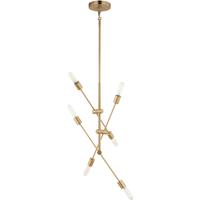 Sea Gull 3100506-848 Axis 35 inch Satin Brass Chandelier Ceiling Light thumb