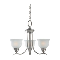 Sea Gull 31625BLE-962 Wheaton 3 Light 22 inch Brushed Nickel Chandelier Ceiling Light in Fluorescent photo thumbnail