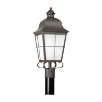 Sea Gull Lighting Chatham 1 Light Outdoor Post Lantern in Oxidized Bronze 82973PBLE-46 thumb