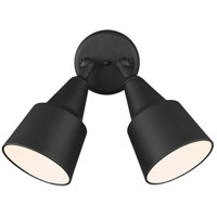 Sea Gull 8560702-12 Flood Light 2 Light 13 inch Black Adjustable Swivel Flood Light  thumb