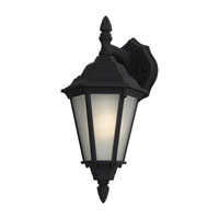 Sea Gull Lighting Bakersville 1 Light Outdoor Wall Lantern in Black 88938BLE-12 thumb