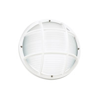Sea Gull 89807-15 Bayside 1 Light 10 inch White Outdoor Ceiling Mount thumb