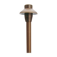 Sea Gull Lighting Imperial 1 Light Landscape Path Light in Weathered Brass 91219-147 thumb