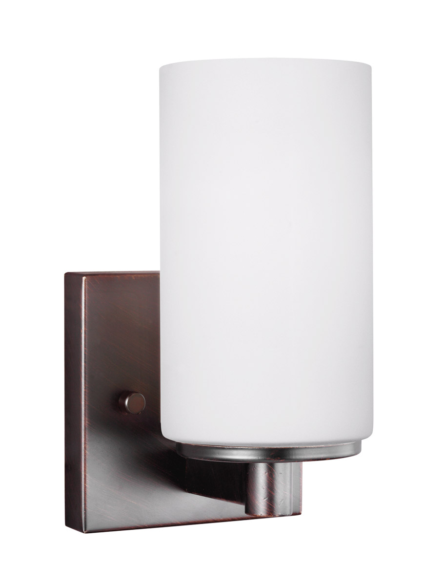Generation Lighting 4139101EN3-710 Hettinger 1 Light 4.5 inch Bronze Wall Bath Fixture Wall Light