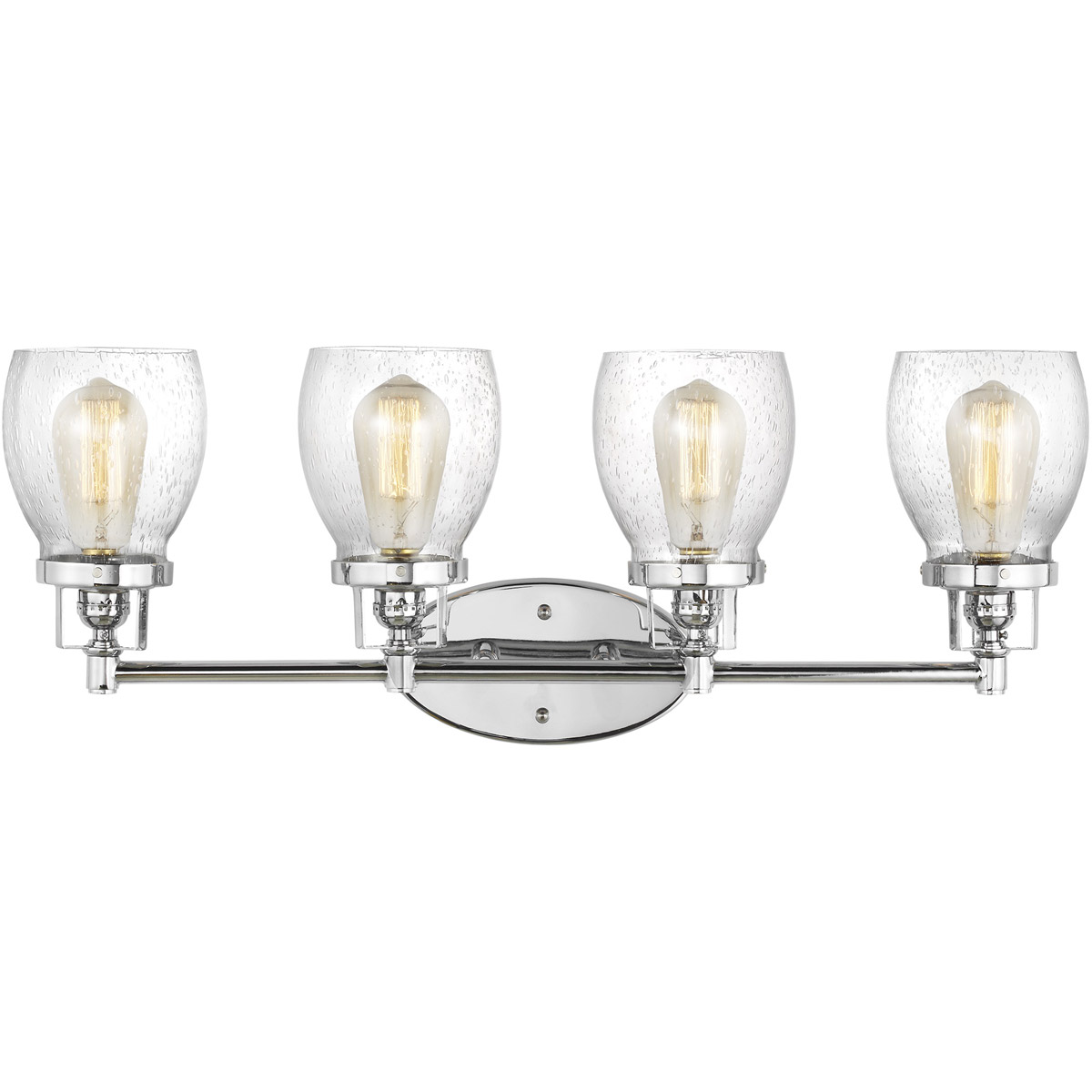Generation Lighting 4414504-05 Belton 4 Light 28.75 inch Chrome Bath Vanity Wall Sconce Wall Light