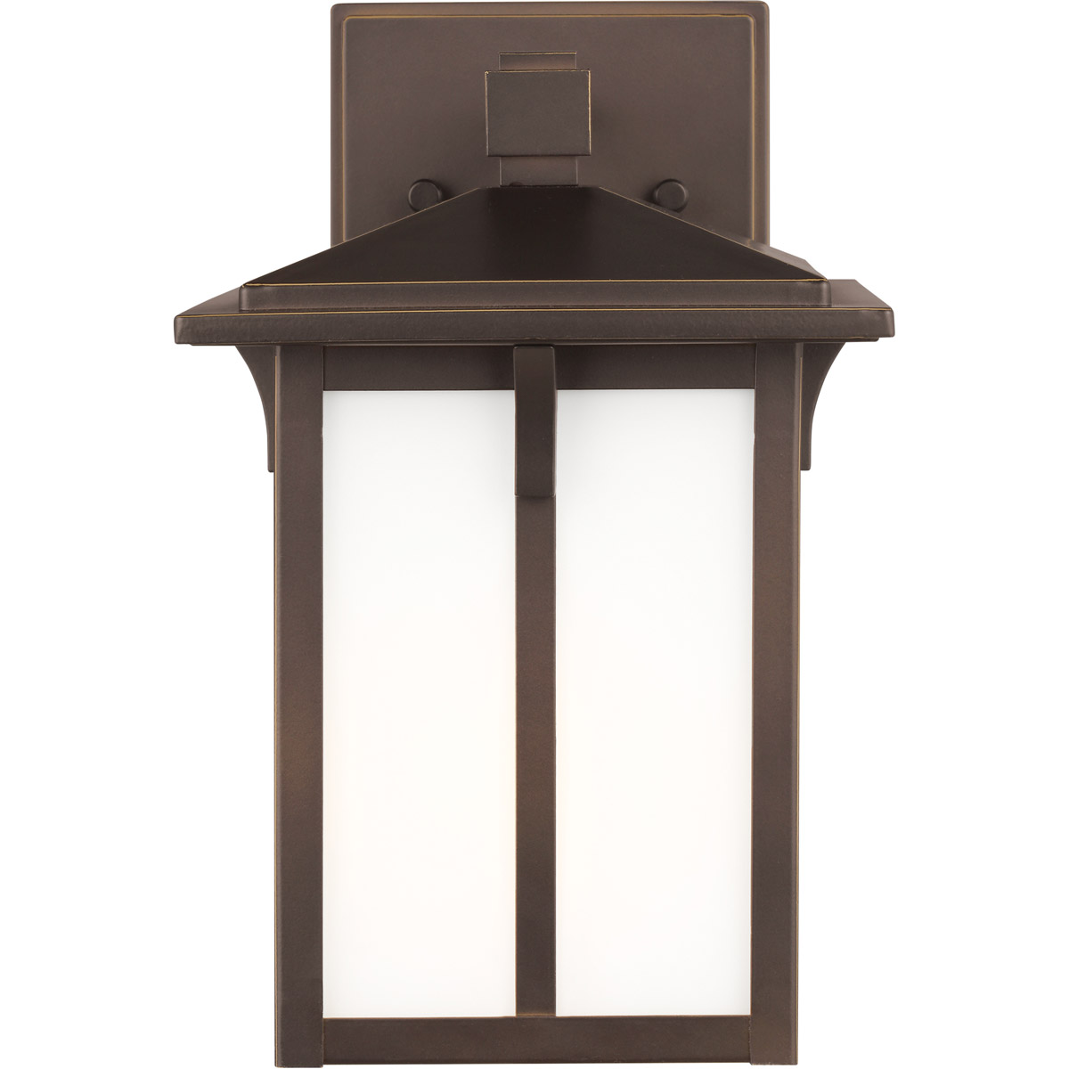 Generation Lighting 8552701EN3-71 Tomek 1 Light 10.63 inch Antique Bronze Outdoor Wall Lantern, Small