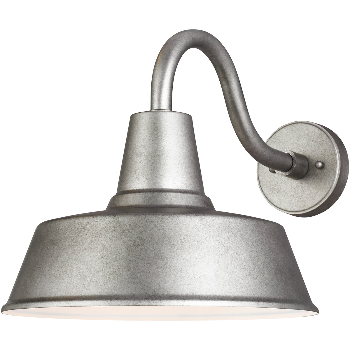 Sea Gull Lighting 873740157 Barn Light Outdoor Wall Light Weathered