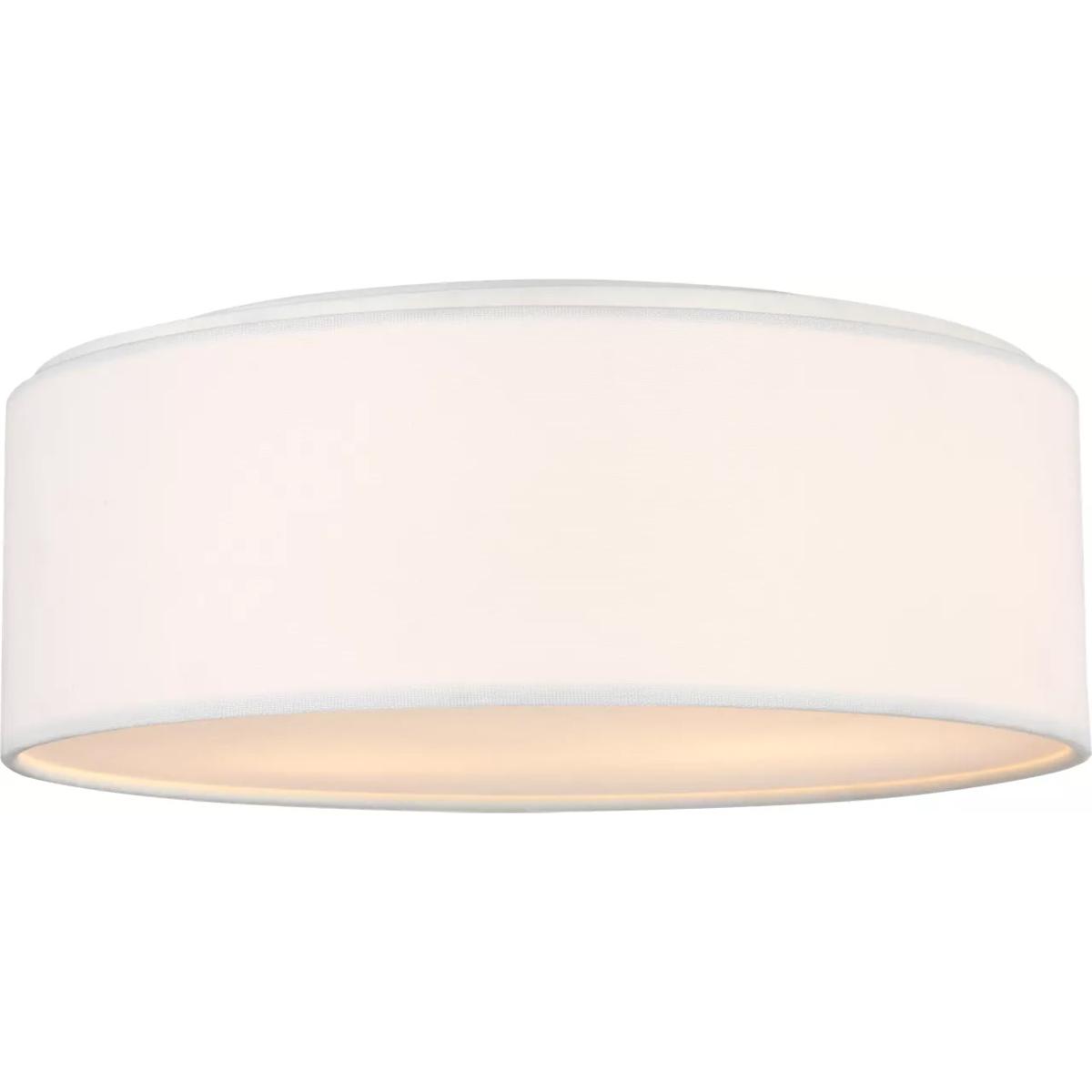 Generation Lighting GLF1002MWT Larson 2 Light 13 inch Matte White Flush Mount Ceiling Light, Small